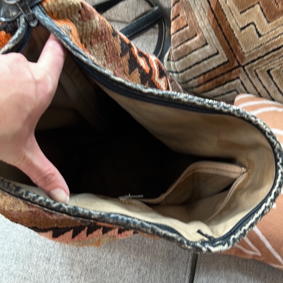 Vintage bucket shoulder/backpack bag - Picture 4 of 9